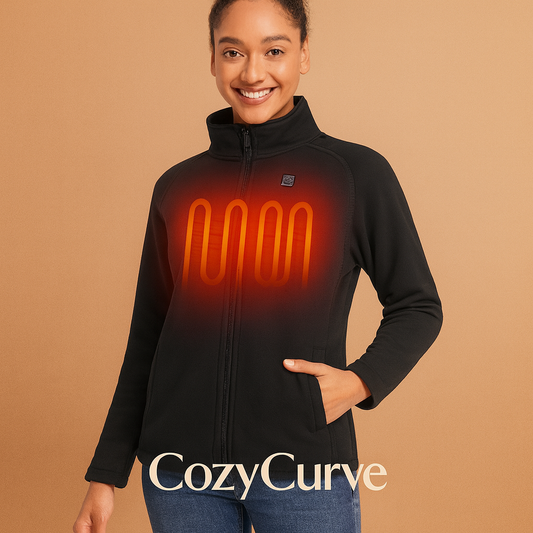 Heated Fleece Jacket with Battery